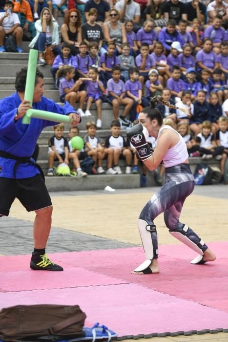 27-09-19 LAS PALMAS DE GRAN CANARIA. . LAS PALMAS DE GRAN CANARIA. Jornada de puertas abiertas de la Policía Nacional en el Parque Juan Pablo II. Fotos: Juan Castro.  | 27/09/2019 | Fotógrafo: Juan Carlos Castro