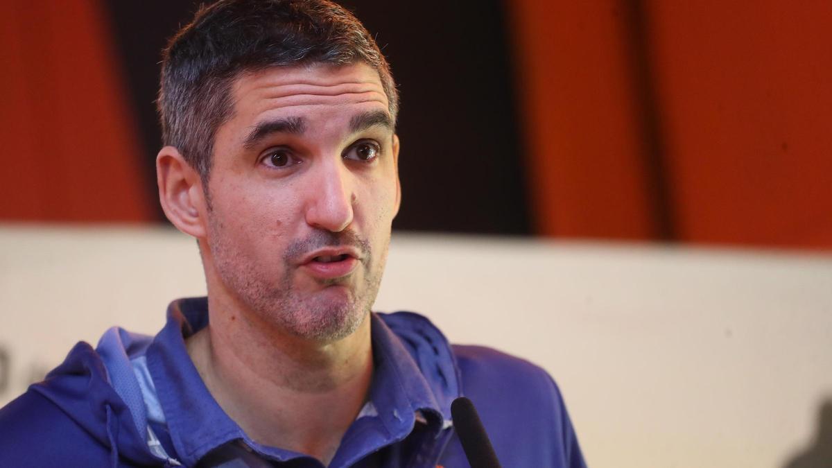 Rubén Burgos, entrenador del Valencia Basket