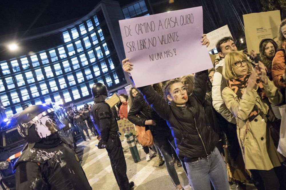 Manifestació 8-M a Manresa