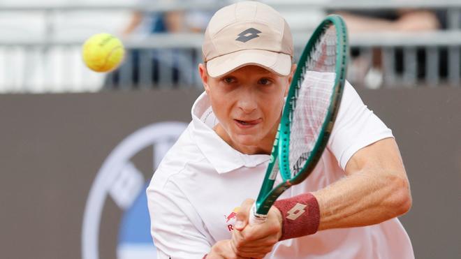 Martín Landaluce sigue soñando en Roma; adiós de Davidovich ante Rublev