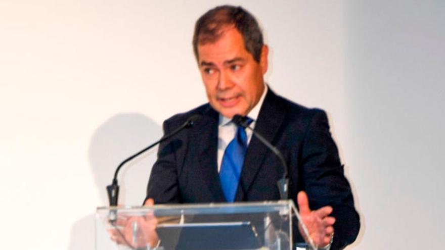 José Manuel Martín, ayer, durante su intervención en el foro.