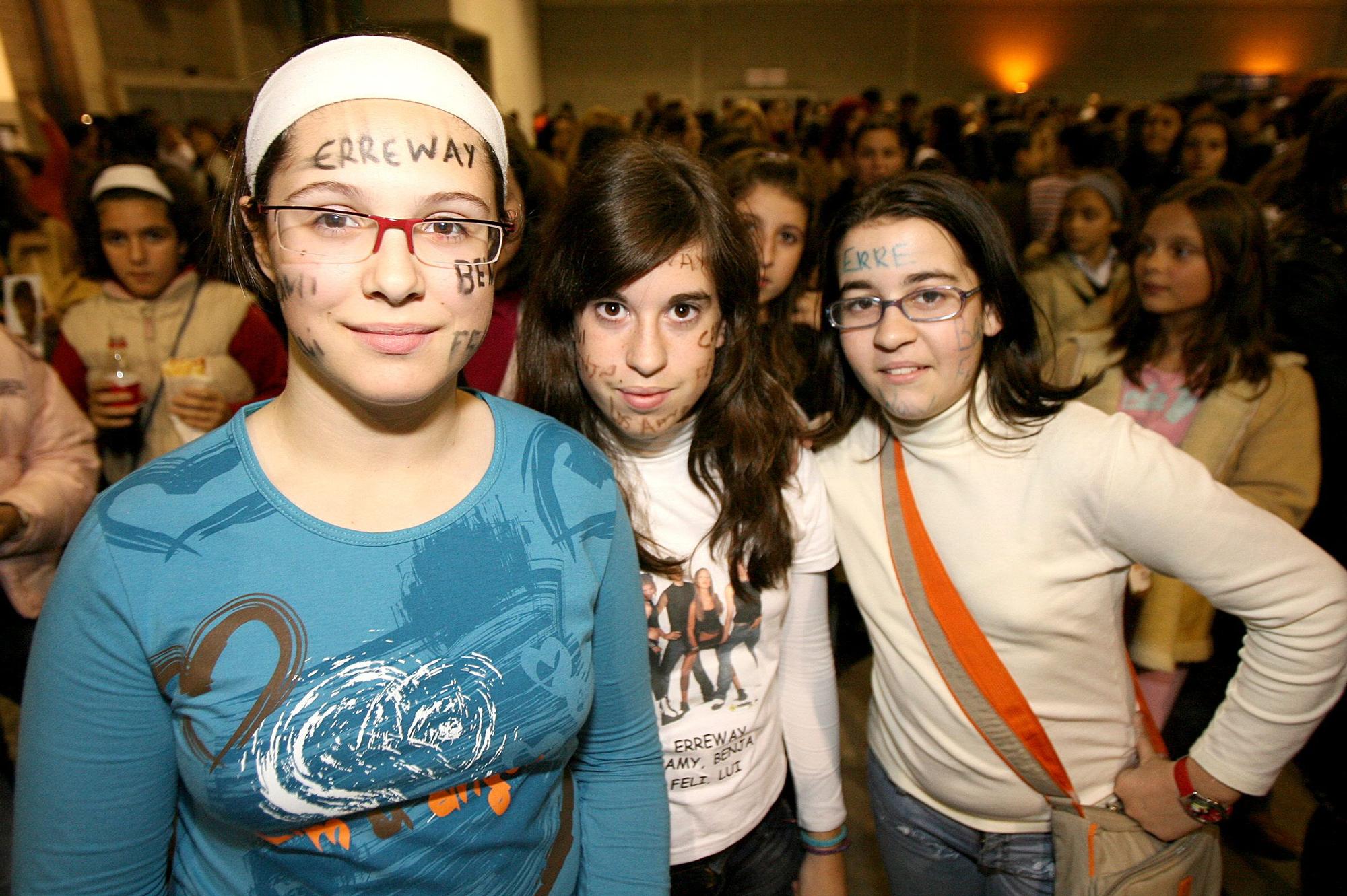 Así fue el concierto de Erreway en el Ifevi en 2006