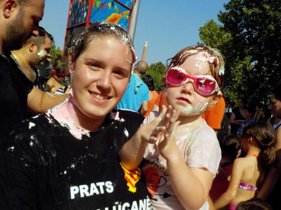 La merengada i la ruixada de la Festa Major Infantil de Sant Joan de Vilatorrada