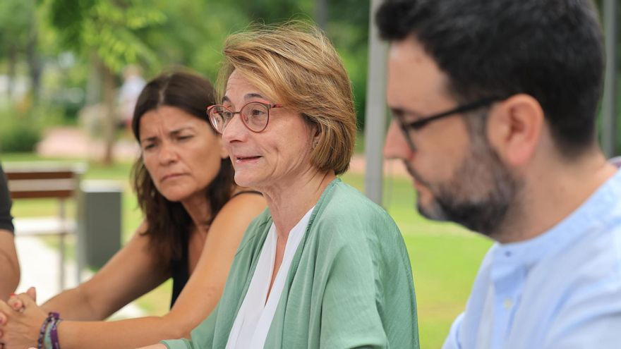 La rectora de la UJI, Eva Alcón, y Francesc Esteve, en el balance de la gestión de este curso.