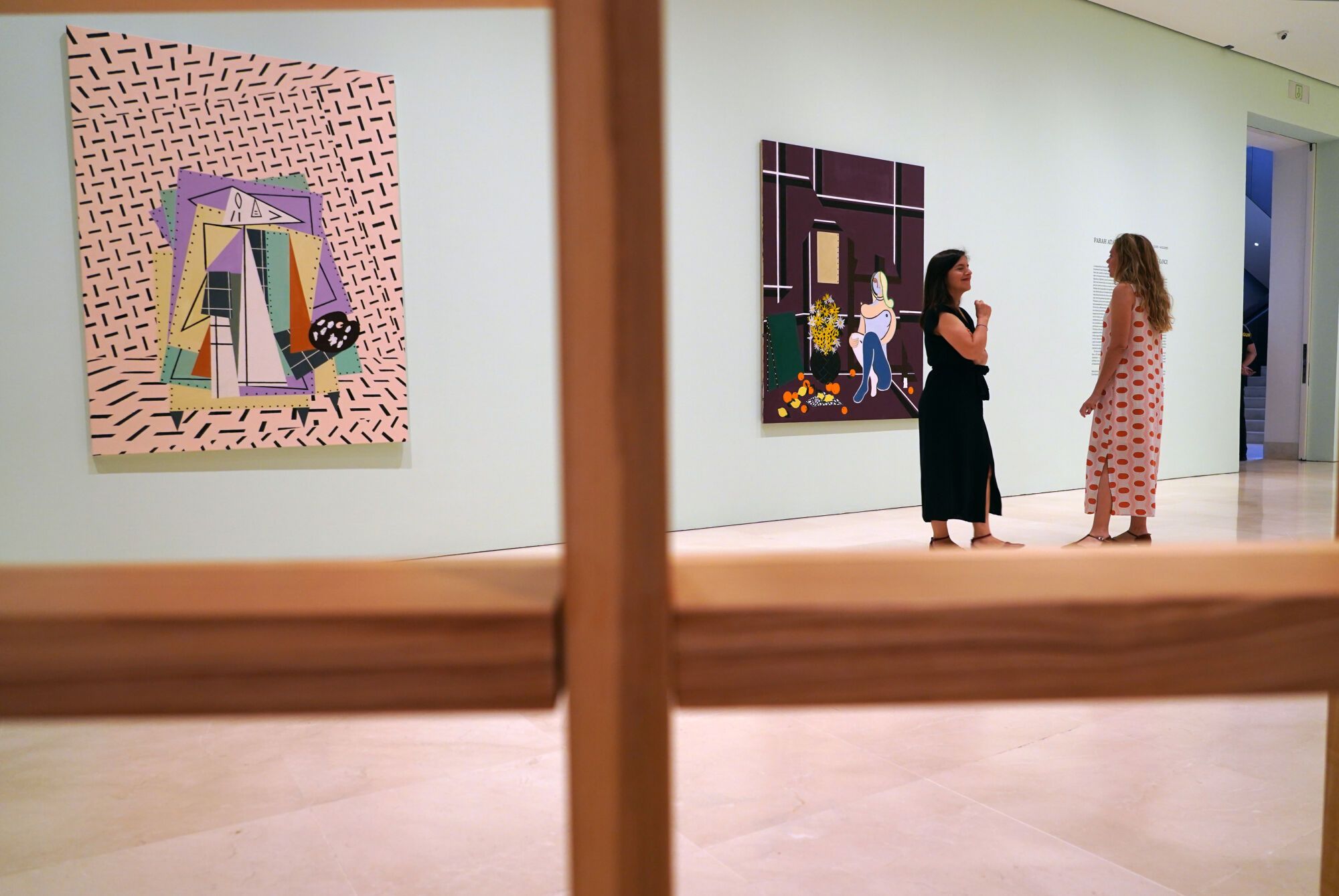 La exposición 'Farah Atassi. Genius Loci' del Museo de Málaga
