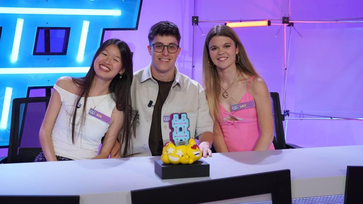 Els tres finalistes del programa ‘InfluenX3r’