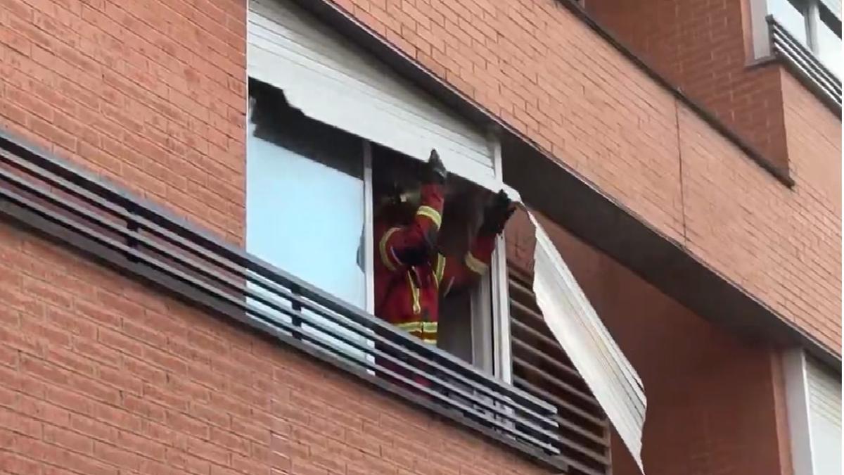 Incendio en Pozuelo de Alarcón
