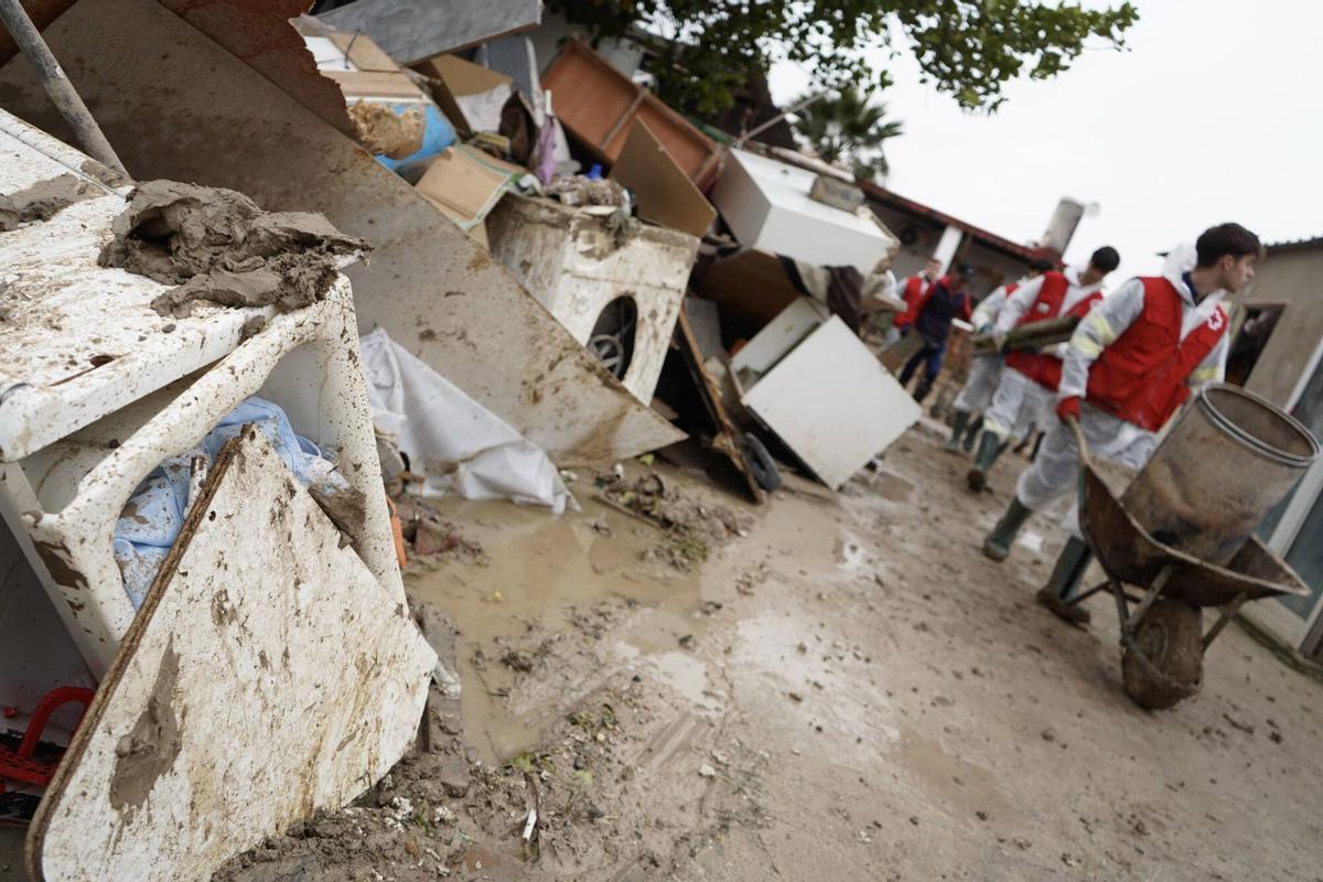 Estado actual de algunas casas de Guadalvalle y Altea.