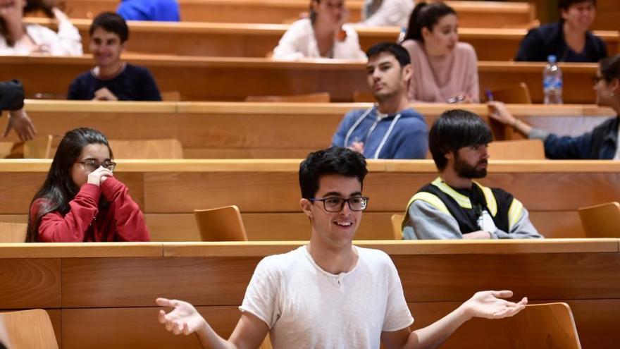 Examen de selectividad 2017 en A Coruña.