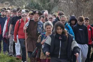 Més de mil persones acompanyen el Pare Pelegrí a renovar el vot del poble