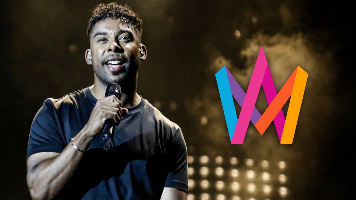 John Lundvik, representante de Suecia con 'Too late for love', en los ensayos de Eurovisión 2019