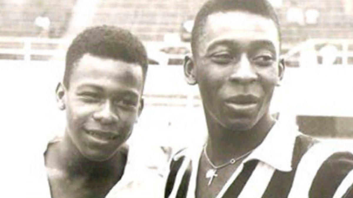 Pelé estaba muy unido a su hermano Zoca