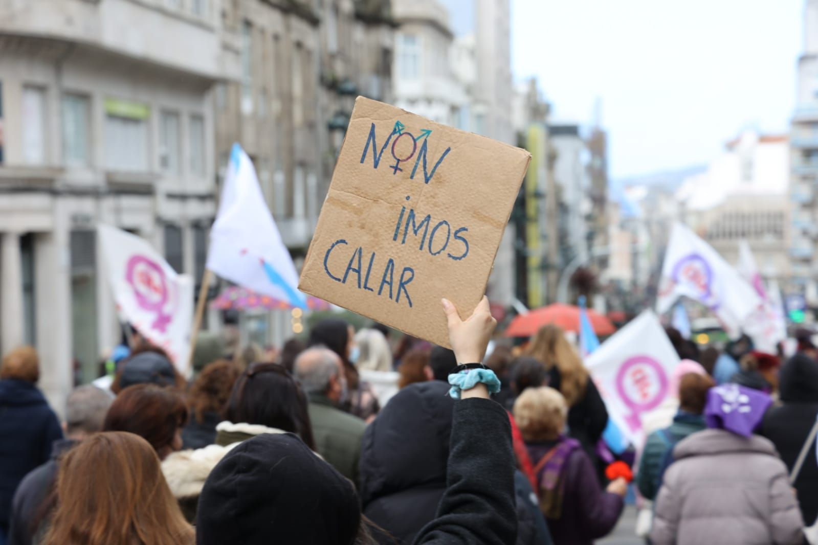 Manifestación de la CIG por el 8M en Vigo