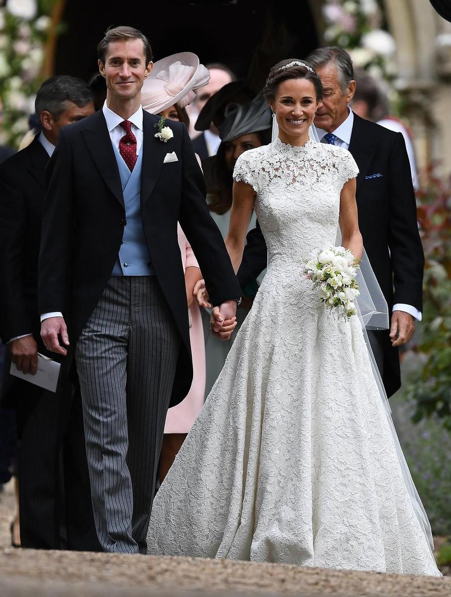 Pippa Middleton y James Matthews convertidos en marido y mujer