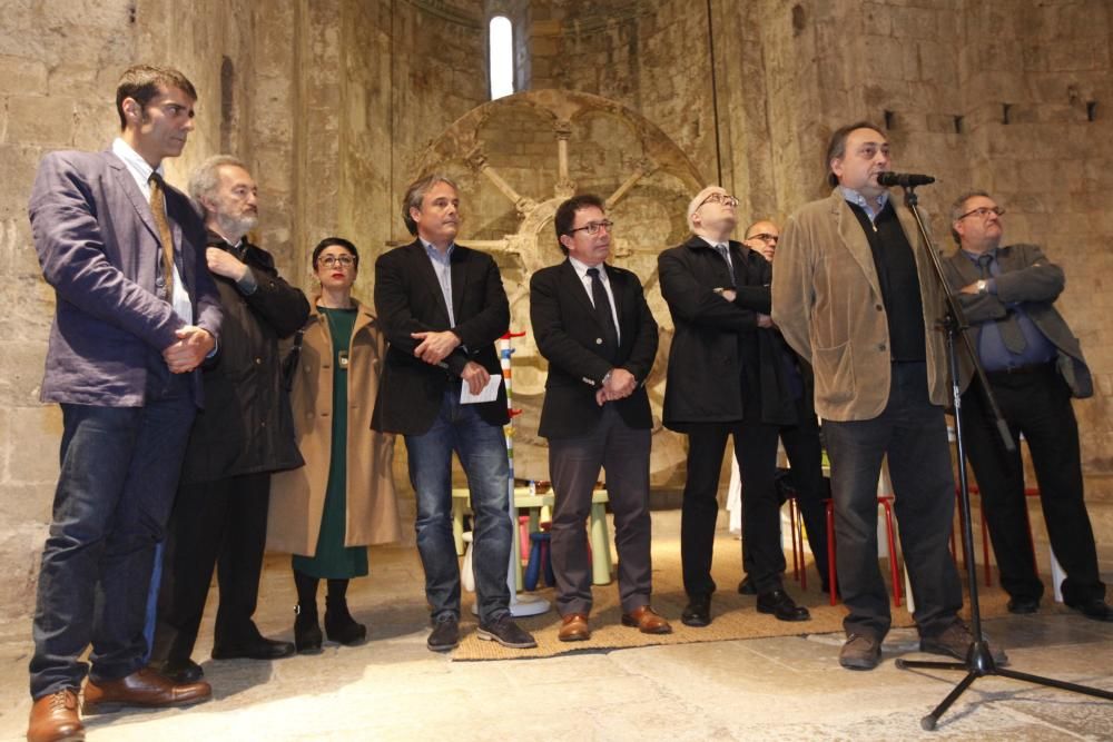 Una exposició a Sant Pere de Galligants commemora el 140è aniversari del descobriment més important de Girona