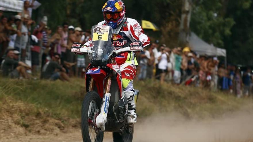 Barreda se sitúa sexto en la general tras la segunda etapa del Dakar