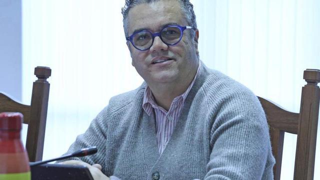 Armando Santana,  consejero insular de Comercio.