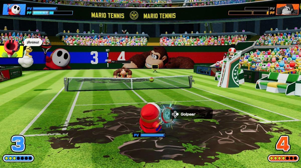 Mario Tennis Fever.