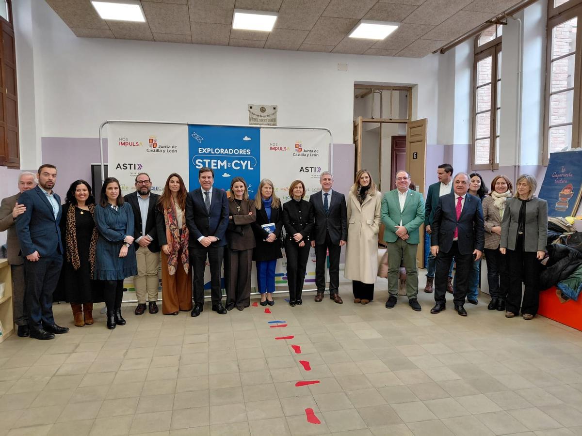 Visita institucional al programa Exploradores STEM Castilla y León