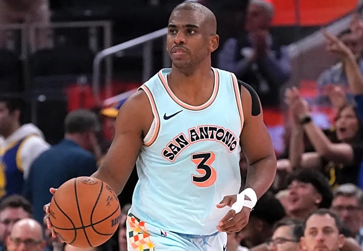 Chris Paul, esta última temporada en los Spurs