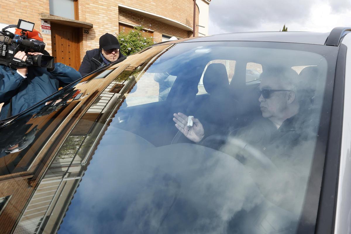 Santos Cerdán se aloja en Milagro, su localidad natal, un día después de salir de prisión