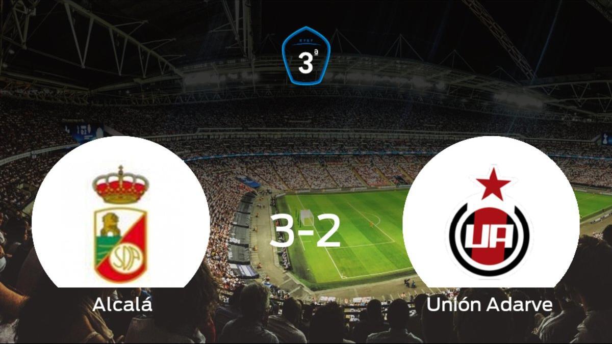 El RAlcalá consigue la victoria en casa frente al Unión Adarve (3-2)