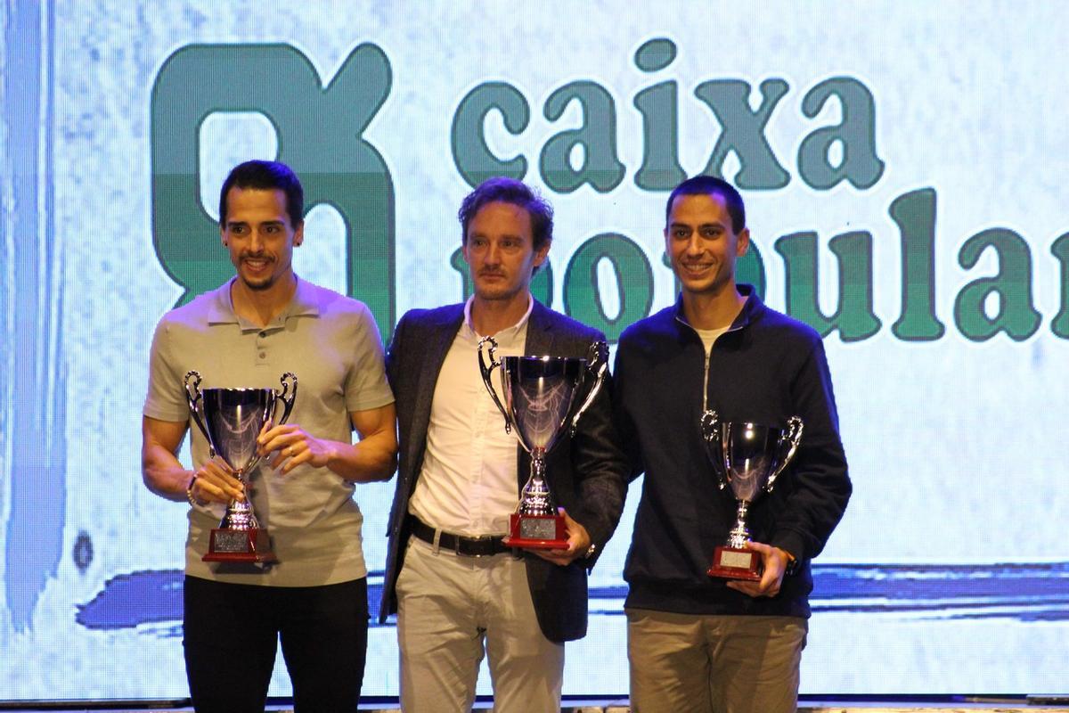 Los tres mejores atletas del VIII Circuit Caixa Popular