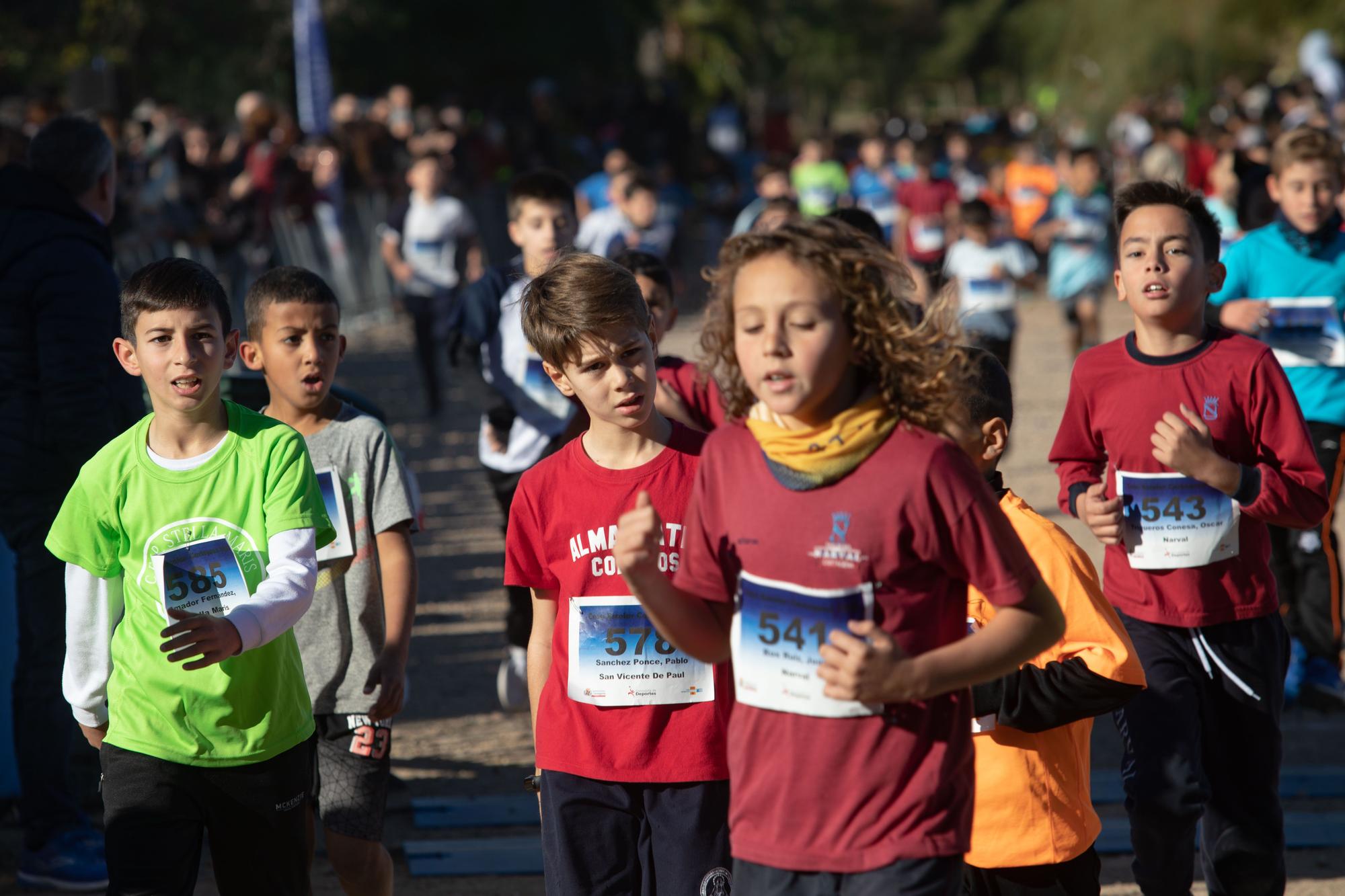 Las imágenes del Cross Escolar en Cartagena