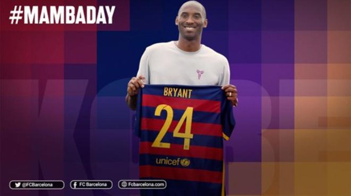 Vídeo tribut del Barça a @kobebryant #MambaDay