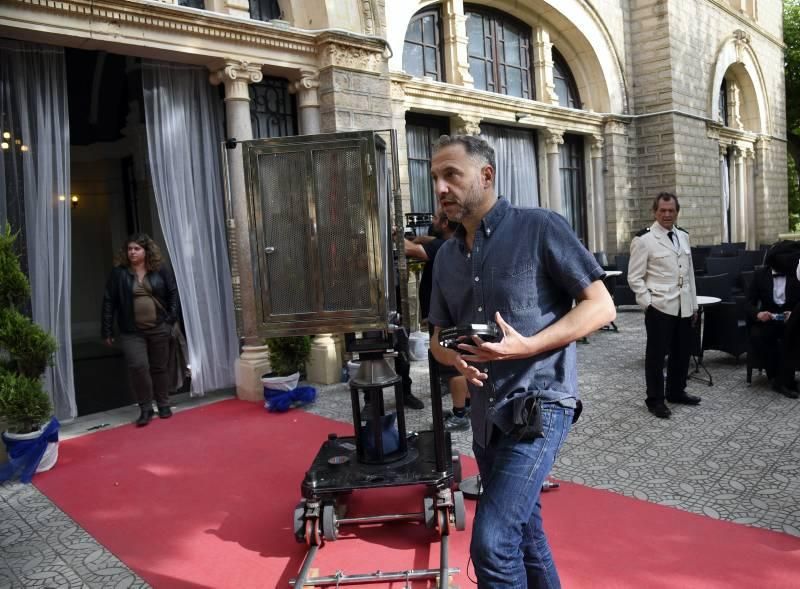 Imágenes del rodaje de la última película de Nacho García Velilla