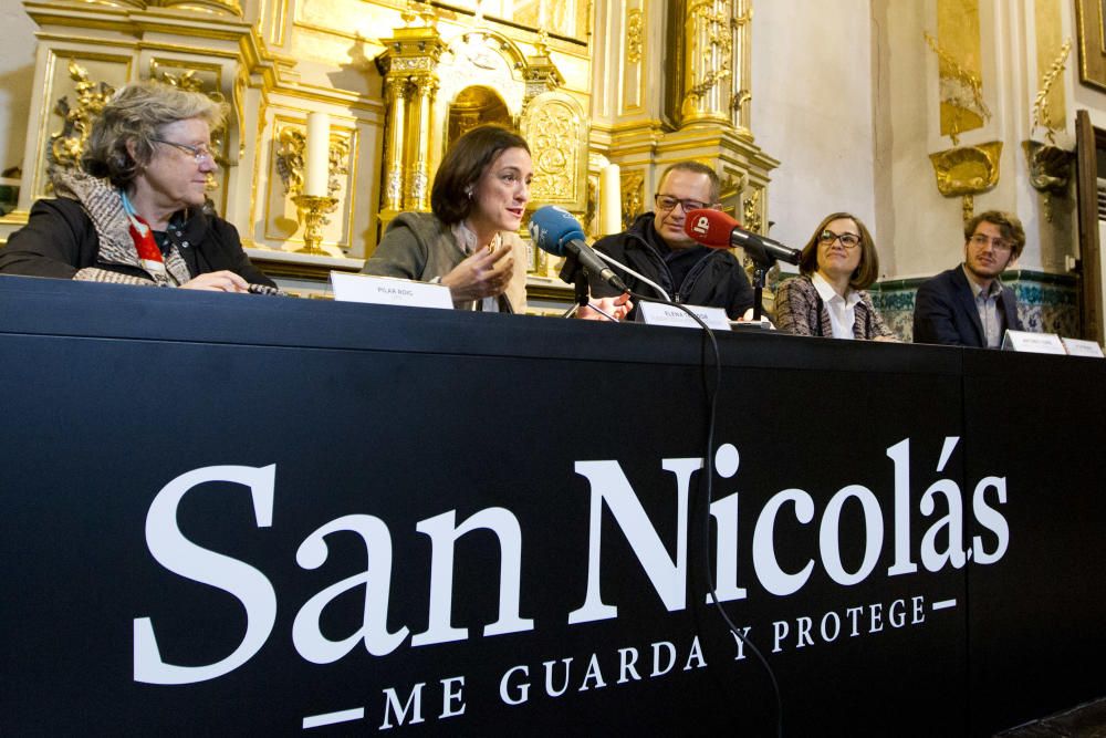 Aniversario de la restauración de los frescos de San Nicolás