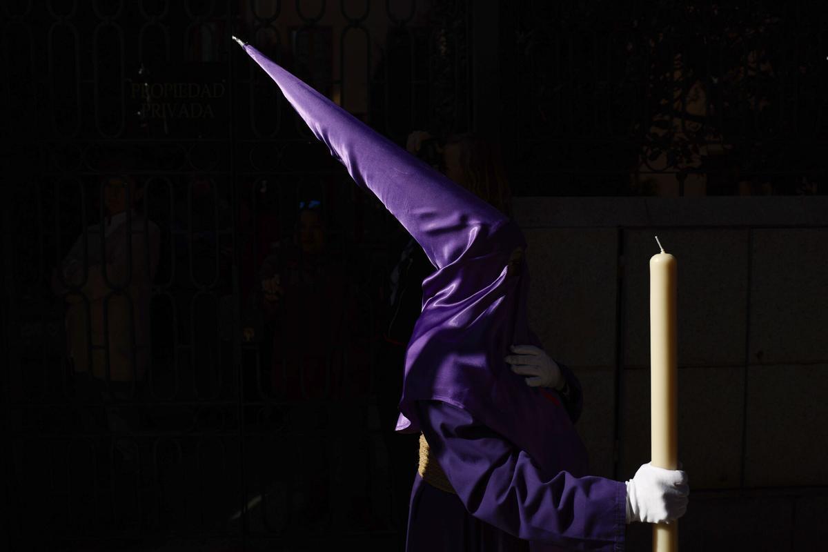 Las mejores imágenes de las procesión de Jesús 'El Pobre' en el Jueves Santo de Madrid. Las mejores imágenes de las procesión de Jesús 'El Pobre' en el Jueves Santo de Madrid.