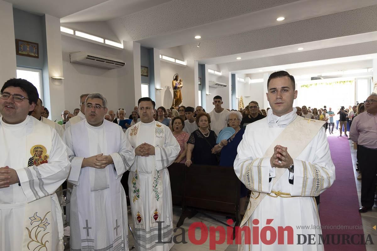 Así se ha vivido la ordenación sacerdotal de Miguel Tovar Fernández en la pedanía molinense de Torrealta
