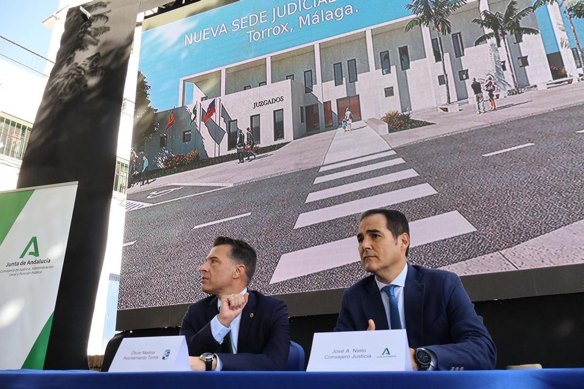 El Ayuntamiento de Torrox invertirá 4,5 millones en la nueva sede judicial y la Junta le pagará 6 millones en un plazo de 30 años.