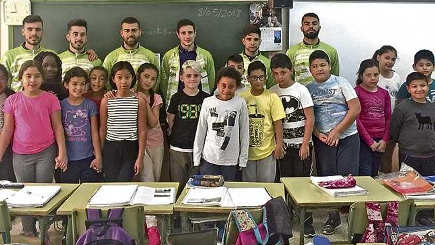 Visita al Colegio Felip Bauçà.