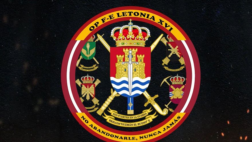 Deportistas y famosos felicitan el 2025 a los militares cordobeses en Letonia