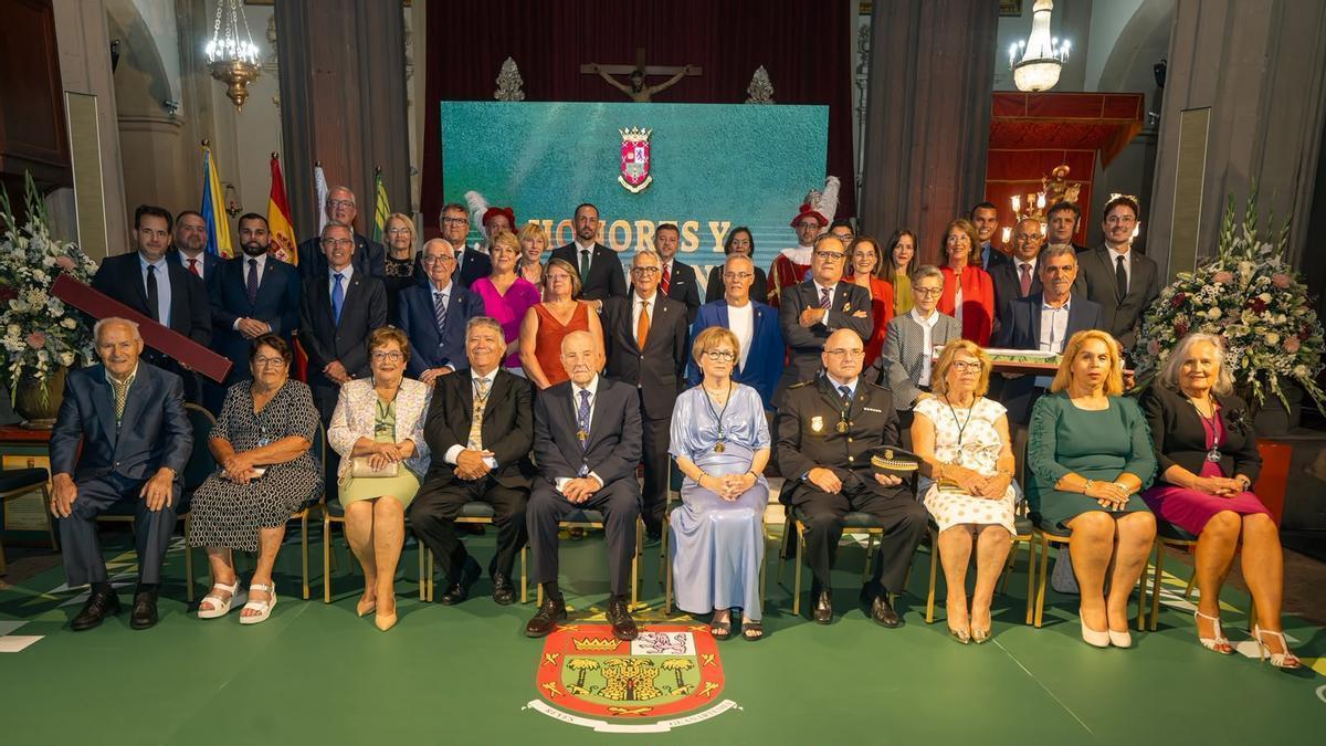 Imagen de archivo del acto de honores y distinciones de 2024.