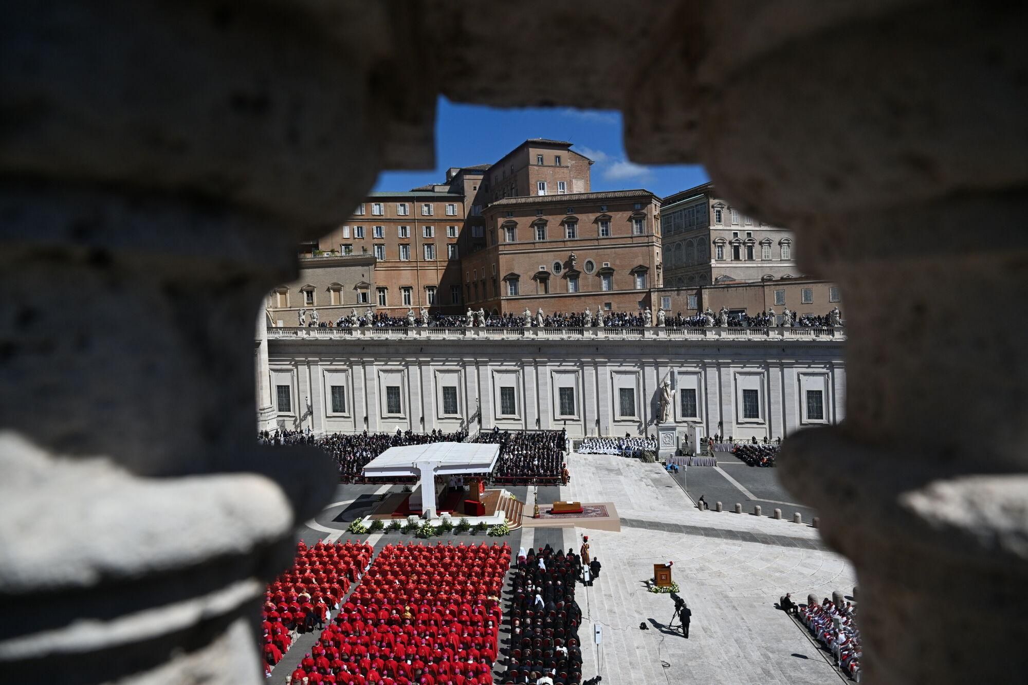 El funeral del papa Francesc, en imatges