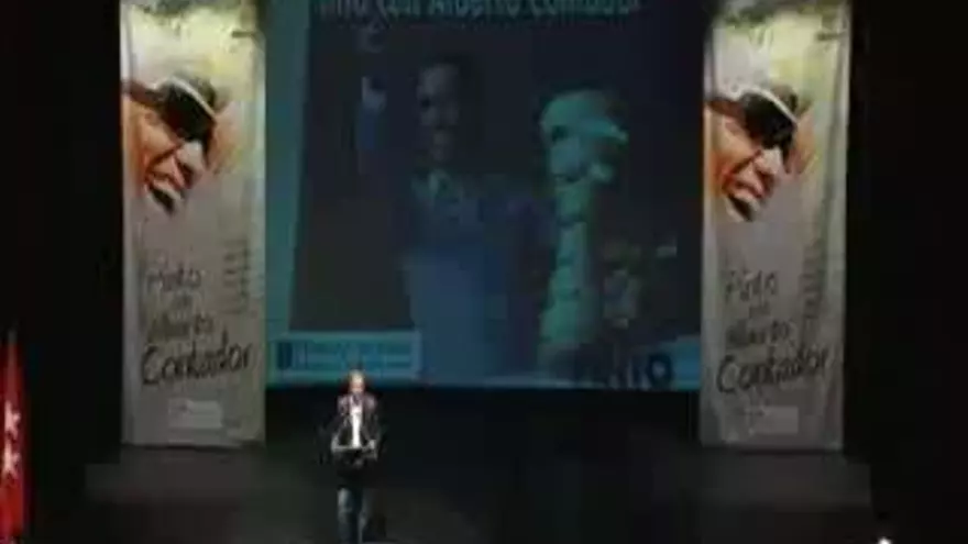 Recibimiento de campeón a Alberto Contador en Pinto