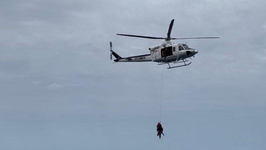 Rescate del cuerpo sin vida de una mujer en aguas del municipio de Betancuria (Fuerteventura).