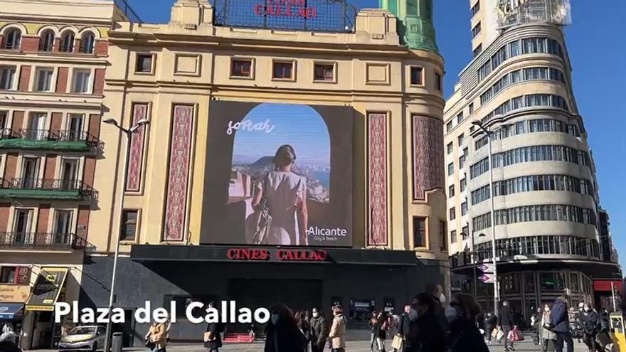 La Plaza de Callao ha mostrado el vídeo promocional de Alicante