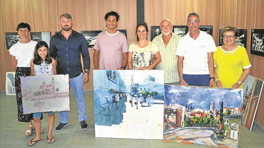 Óleos sobre lienzos para rendir homenaje a Lorenzo Ramírez