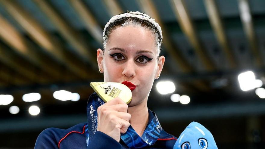 Iris Tío rompe el 'maleficio' y suma el primer oro para España a ritmo de Rosalía