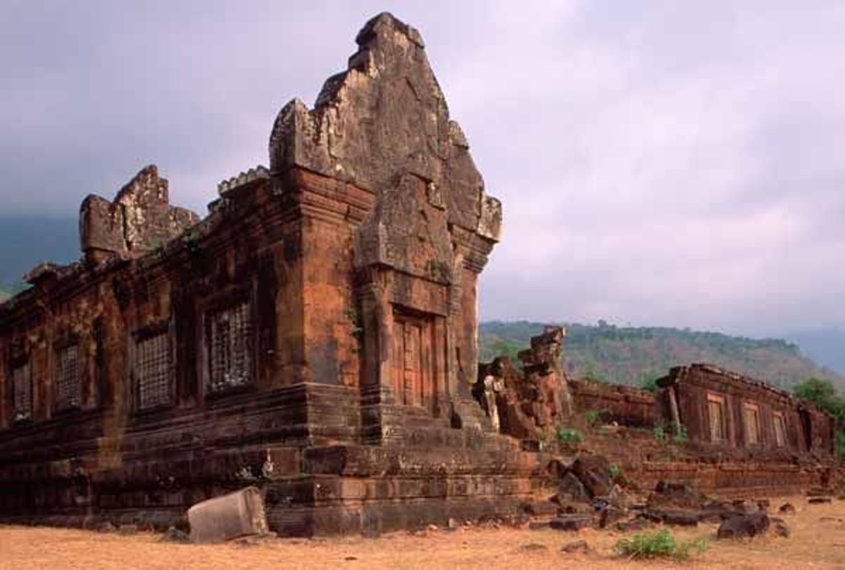 Las ruinas de de Wat Phu son uno de los pocos resquicios jemeres de Laos.