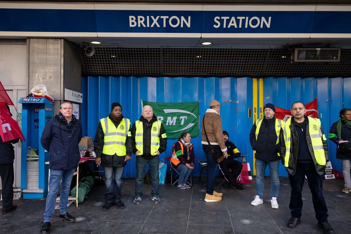 La huelga en el metro de Londres paraliza todas las líneas