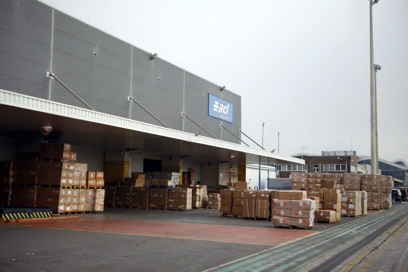 El aeropuerto de Zaragoza bate récords en transportes de mercancias