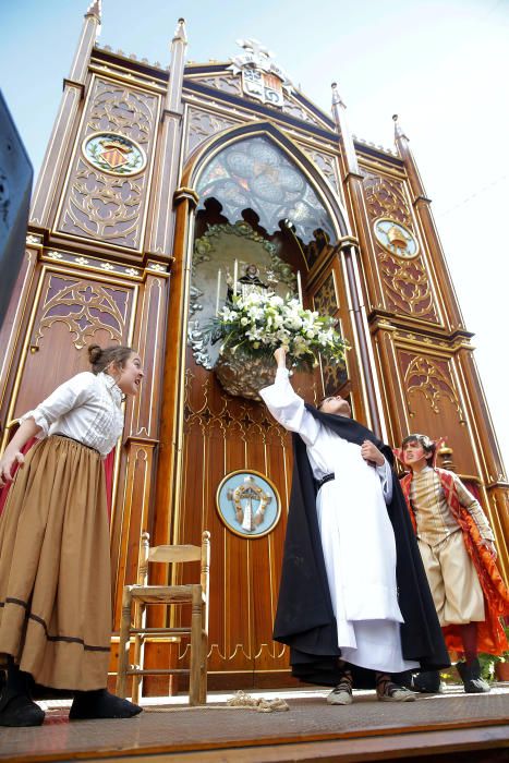 Representación en el altar del Tossal