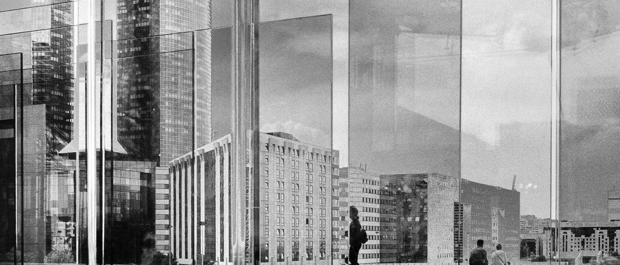 ‘Laberinto’. La Défense, París, octubre del año 2000.