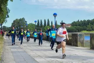 Más de 100 deportistas participan en el maratón urbano Special Olympics en O Burgo