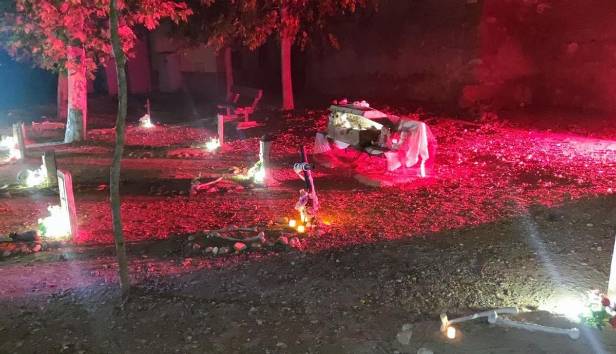 Lupiñén vivió una noche terrorífica. | HOYA DE HUESCA